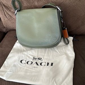 Coach 1941 Glovetanned Leather Saddle Bag